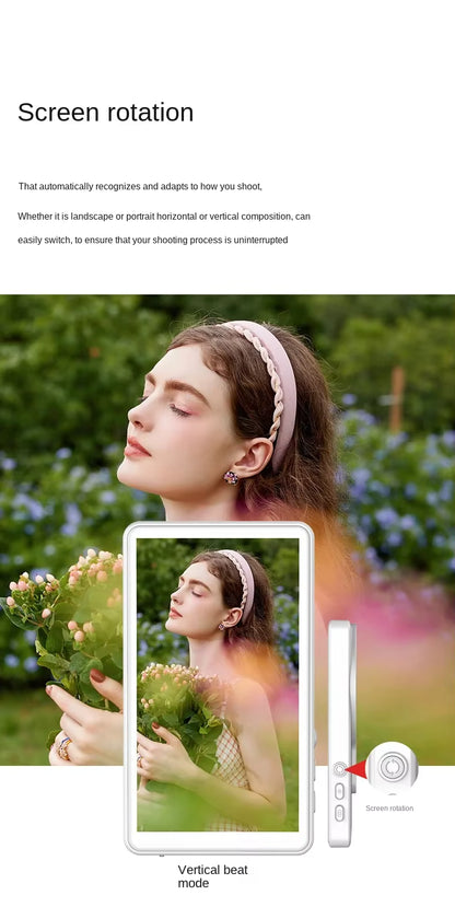 "Wireless Selfie Screen for Smartphone – Vlogging & Live Streaming"