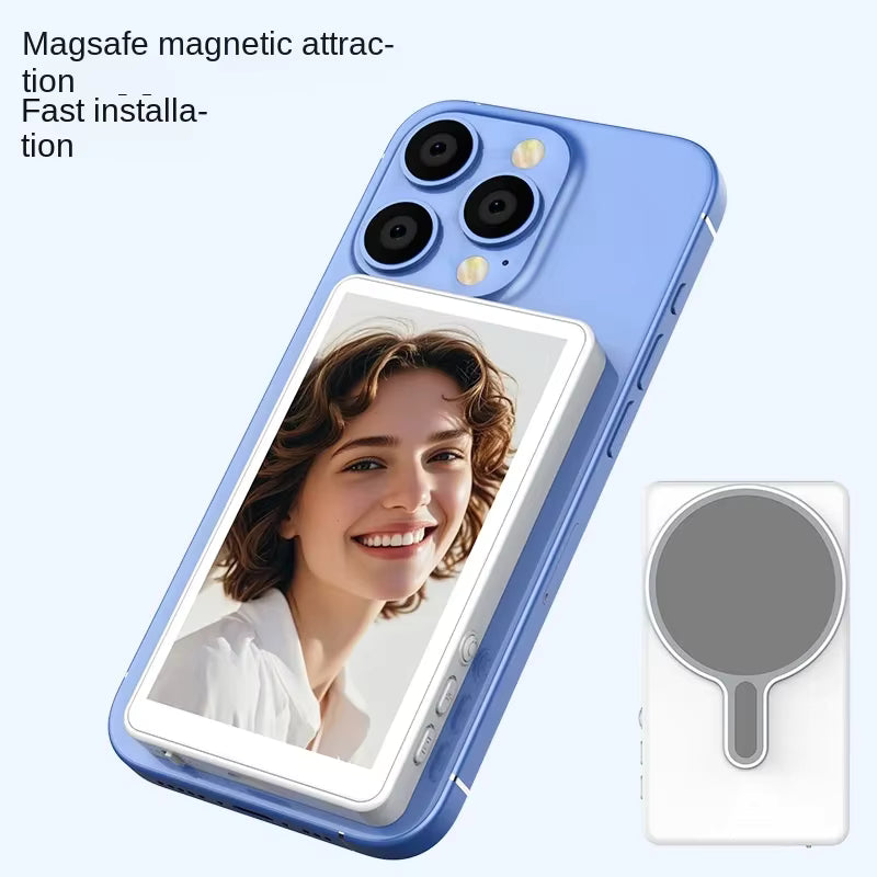 "Wireless Selfie Screen for Smartphone – Vlogging & Live Streaming"