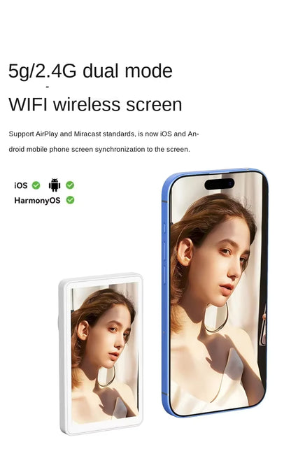 "Wireless Selfie Screen for Smartphone – Vlogging & Live Streaming"