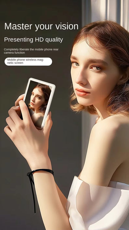 "Wireless Selfie Screen for Smartphone – Vlogging & Live Streaming"